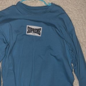 Long sleeve Suprme shirt